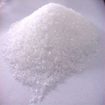 Colorless crystalline powder, well soluble in water, having a sweet taste.